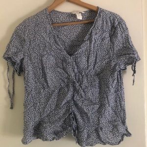 H&M Flower Blouse